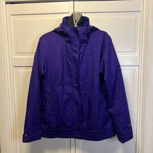 Columbia Women’s Interchange Omni-Shield Jacket Size Women’s Large Color Purple